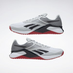 REEBOK NANO X2 SHOES HERRA - SVARTIR/GRÁIR/RAUÐIR